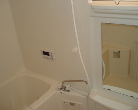 Bath. Bathing with a bathroom dryer