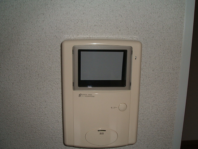 Security. TV monitor with intercom