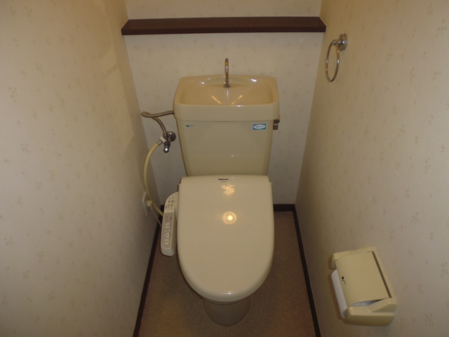 Toilet. ※ Warm water washing toilet seat