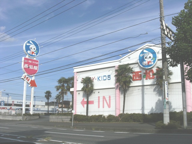 Shopping centre. Nishimatsuya Ushiku store until the (shopping center) 570m