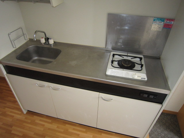 Kitchen. Stove with a kitchen