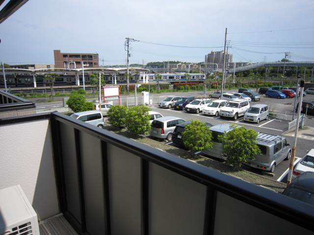 Balcony. Spacious balcony