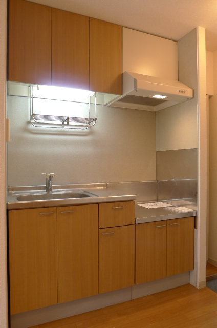 Kitchen. Put the gas stove