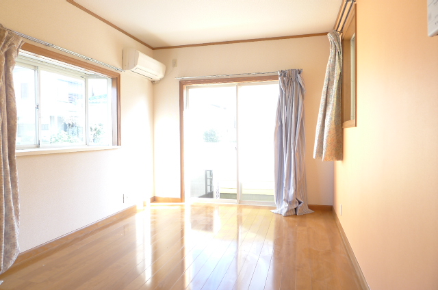 Living and room. Sunny