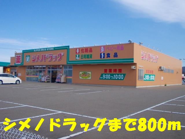 Dorakkusutoa. Shimeno 800m to drag (drugstore)