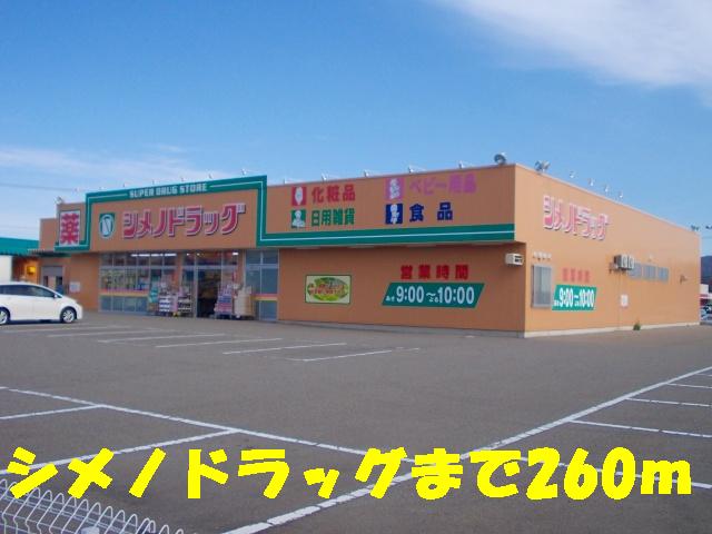Dorakkusutoa. Shimeno 260m to drag (drugstore)