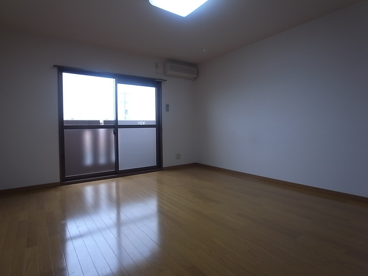 Living and room. South-facing balcony