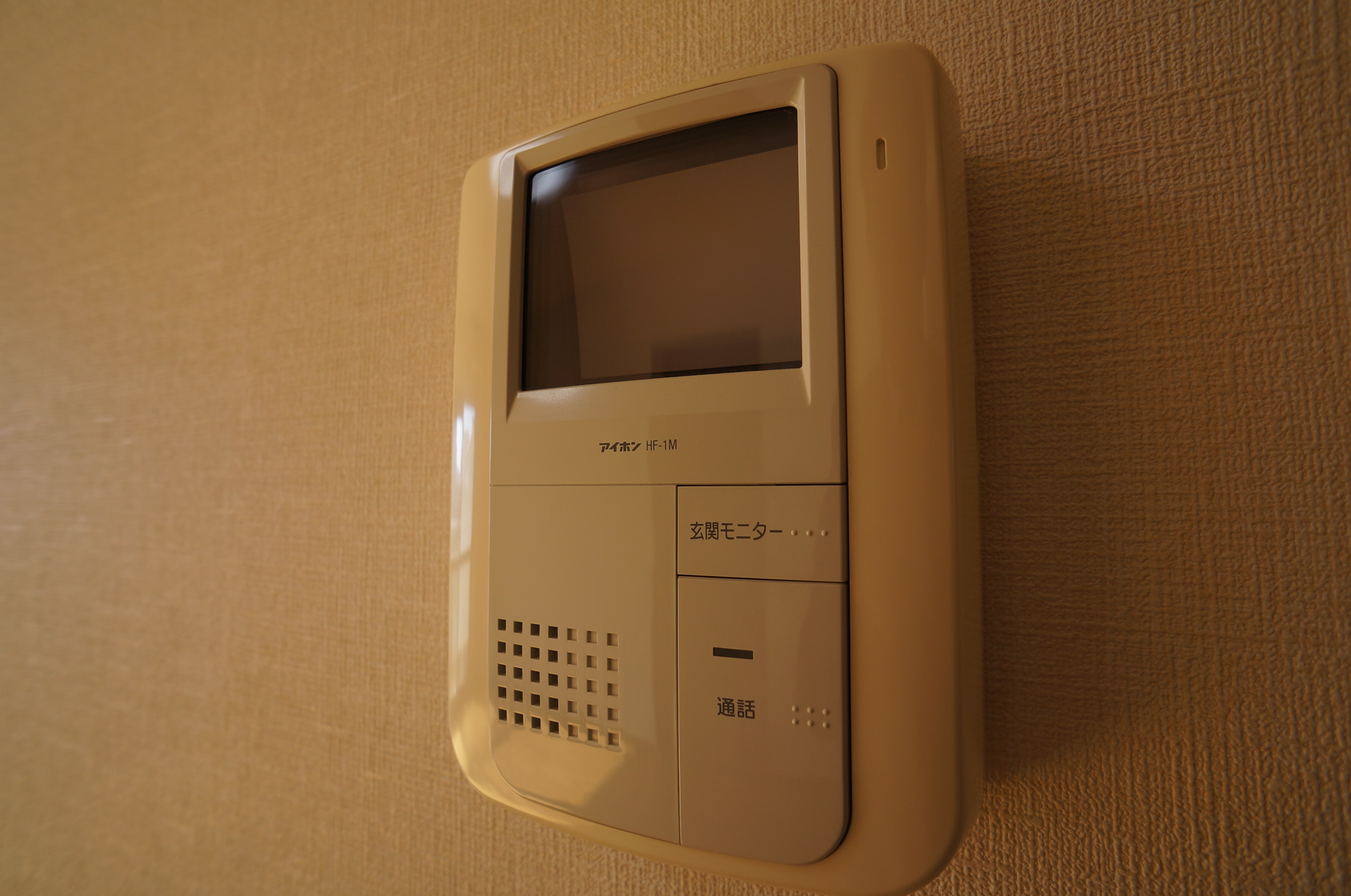 Security. Monitor with intercom