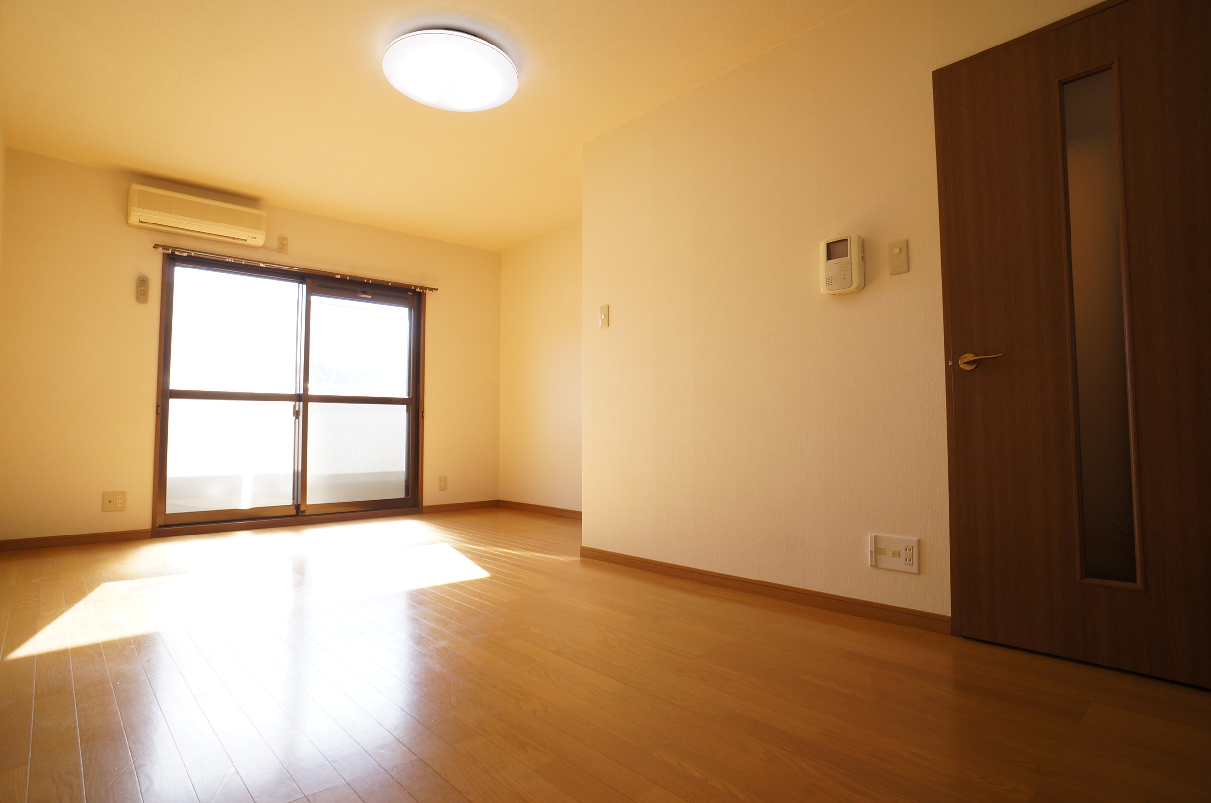 Living and room. Living space south-facing balcony