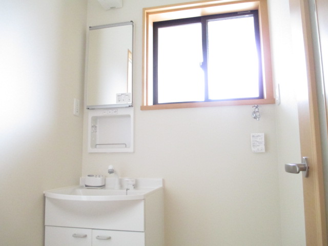 Washroom. Vanity is vanity shower