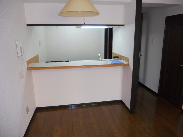 Living and room. Counter Kitchen