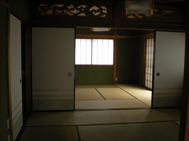 Non-living room. Japanese-style room 8 quires, 6 Pledge of Tsuzukiai