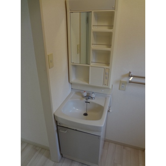 Washroom. Independent wash basin