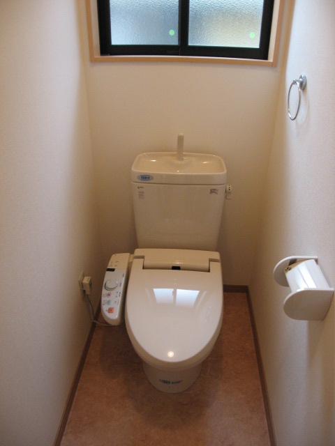 Toilet. Warm water washing heating toilet seat