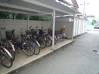 Other common areas. Bicycle-parking space