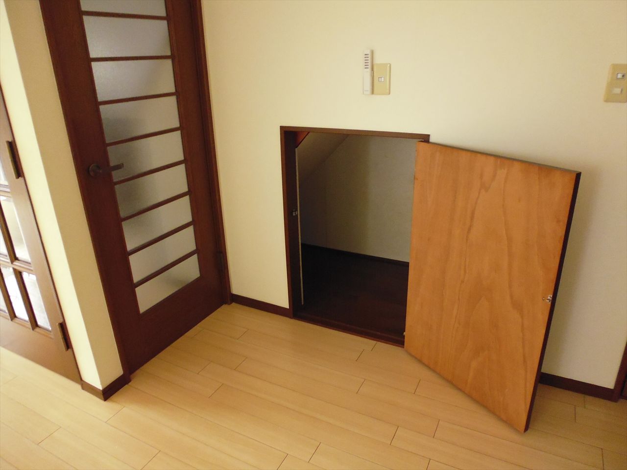 Receipt. It is also housed in the under stairs! happy