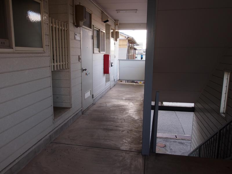 Other common areas. Second floor sharing unit hallway