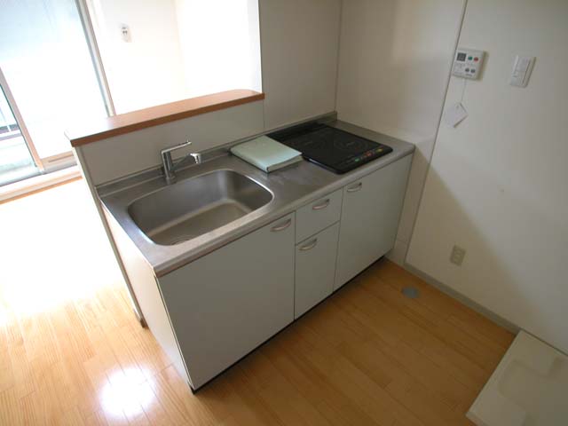 Kitchen. IH is with a cooking heater