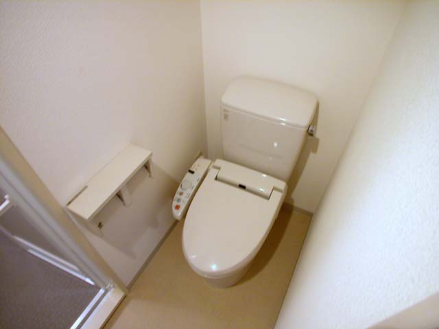 Toilet. It is of course warm water washing heating toilet seat