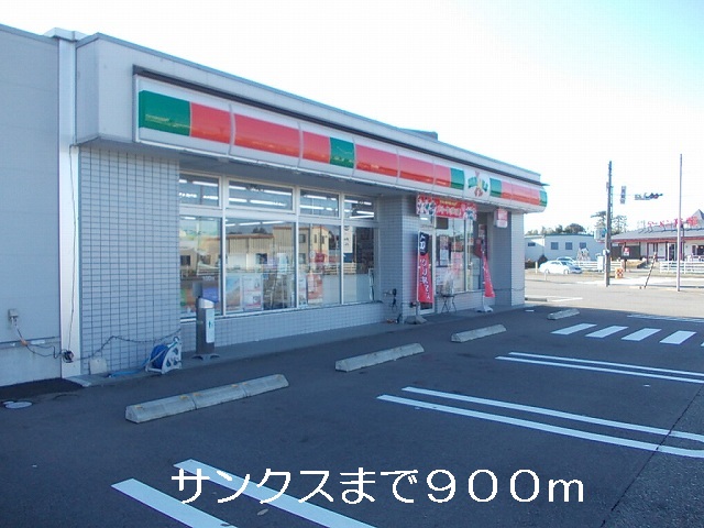 Convenience store. 900m until Thanksgiving (convenience store)