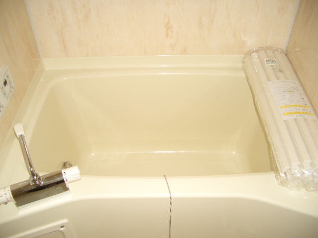 Bath. With bathroom dryer.