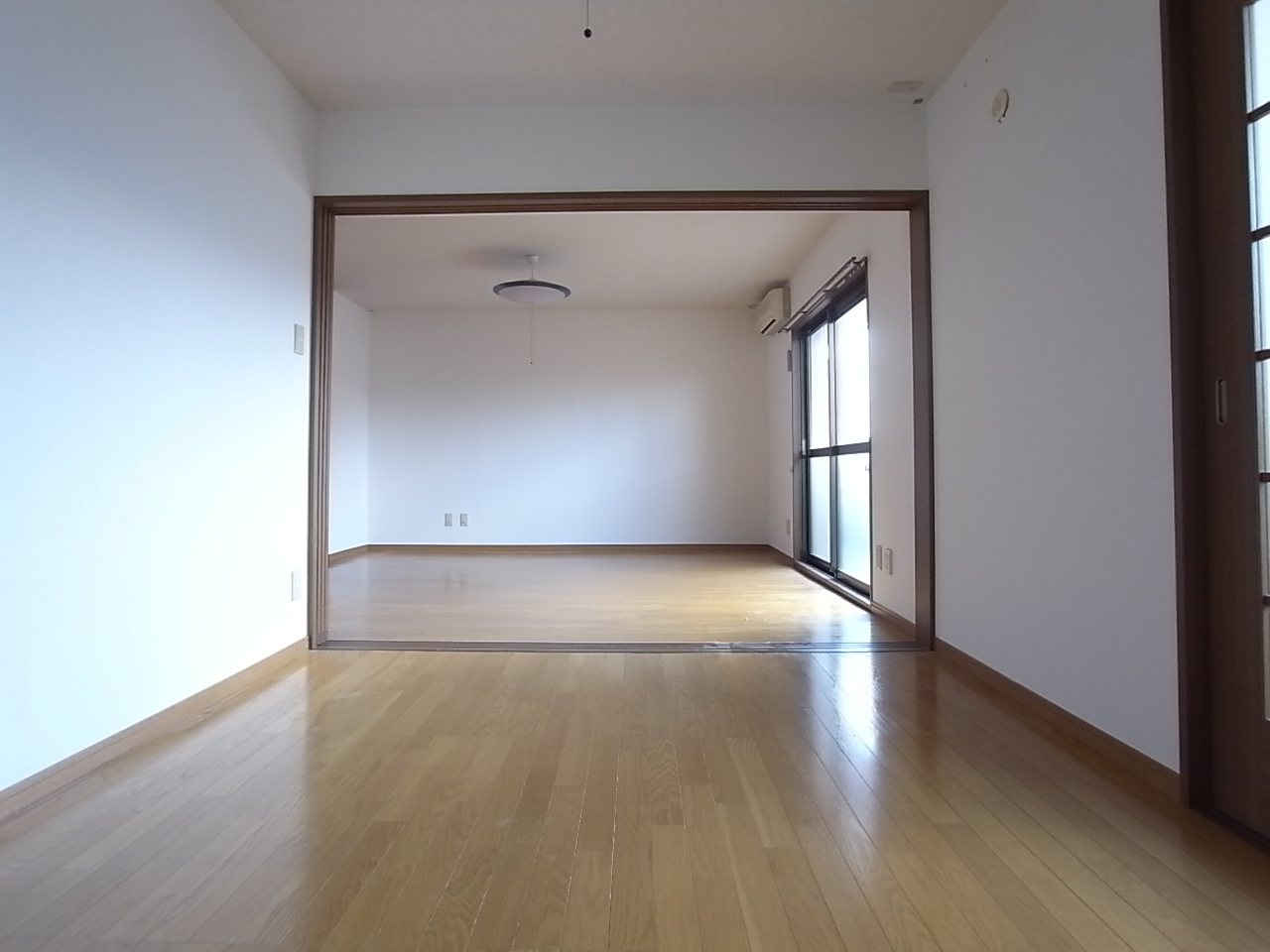 Living and room. LDK + Western-style