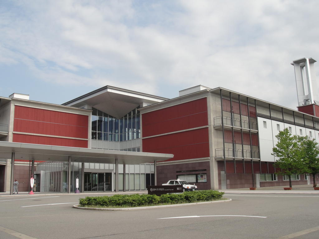 Government office. Nonoichi 1072m up to City Hall (government office)