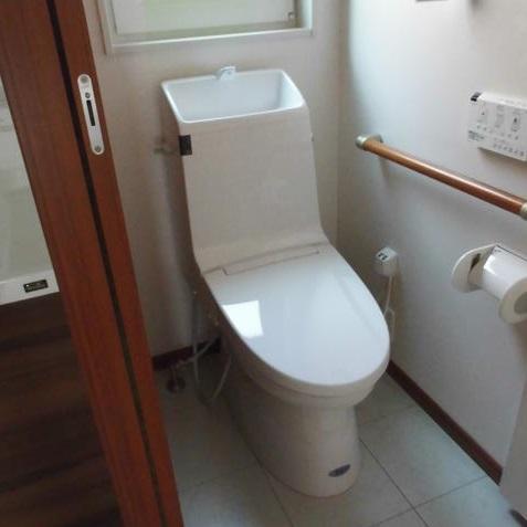 Toilet. Shower toilet