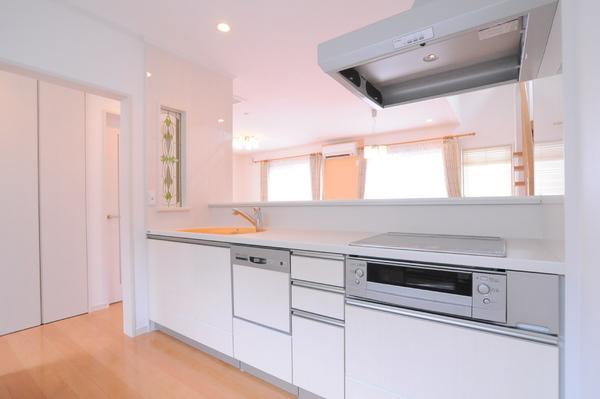 Kitchen. Dishwasher, IH with kitchen cooking heater