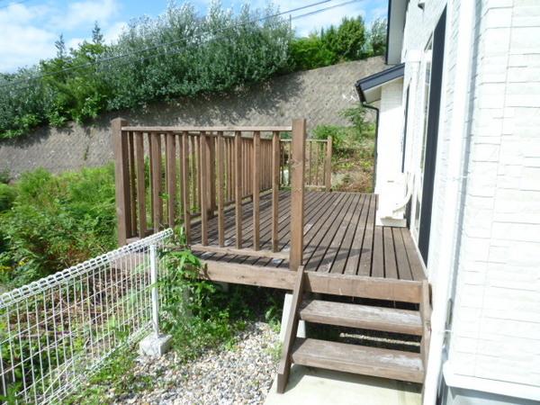 Other local. Prior to living wood deck