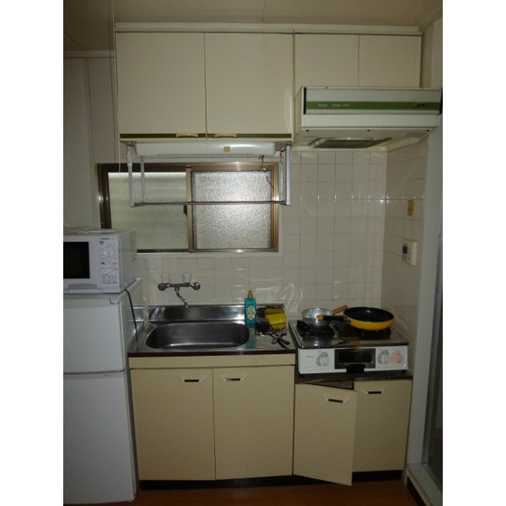 Kitchen. There consumer electronics with the living room