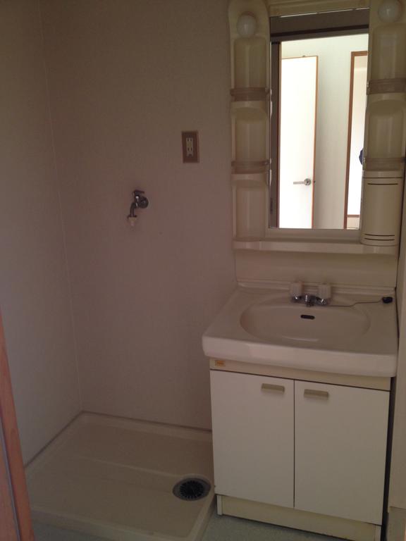 Washroom. Bathroom vanity