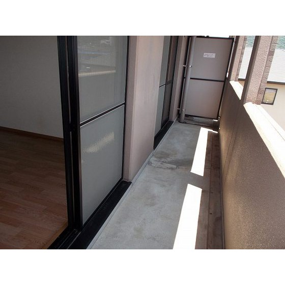 Balcony. Spacious balcony