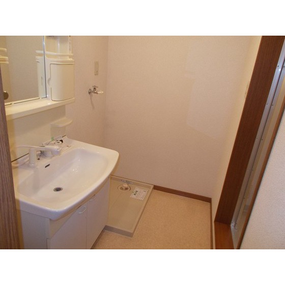 Washroom. Separate vanity