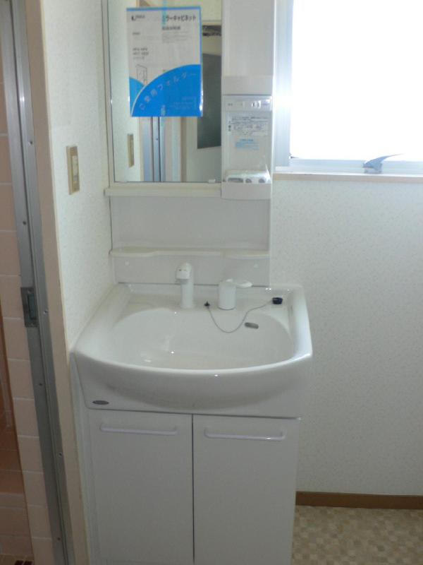 Washroom. Shampoo dresser