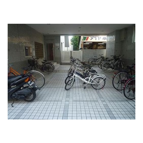 Other common areas. Bicycle-parking space