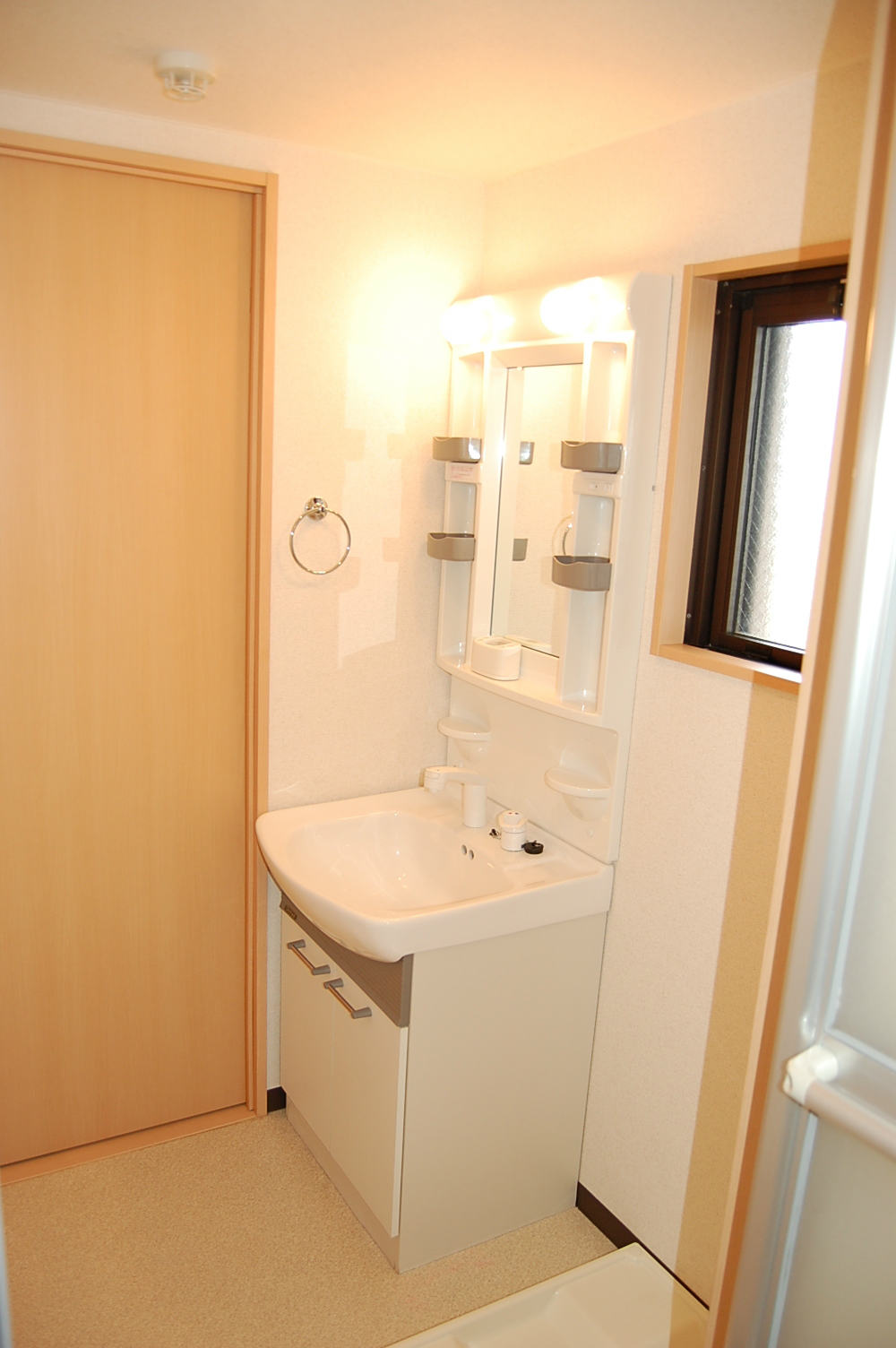Washroom. With shampoo dresser