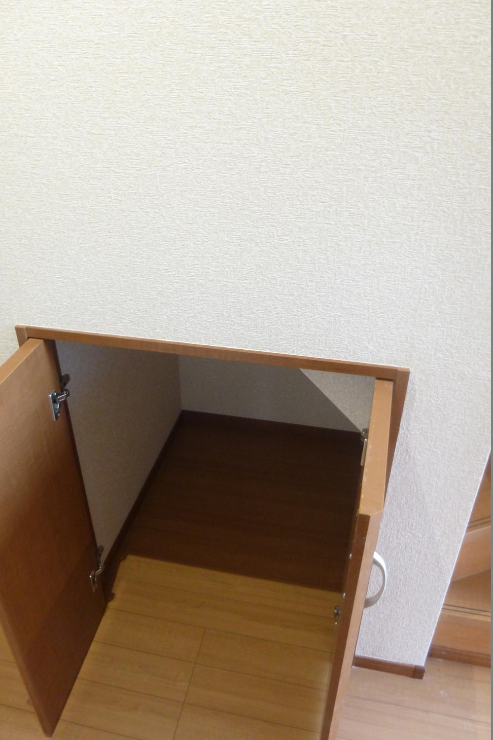 Receipt. 1F stairs under storage