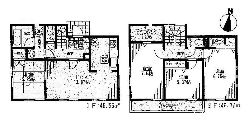 Floor plan. Price 16.8 million yen, 4LDK, Land area 140.41 sq m , Building area 91.93 sq m