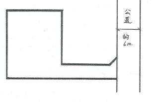 Compartment figure. Land price 16.5 million yen, Land area 165.46 sq m