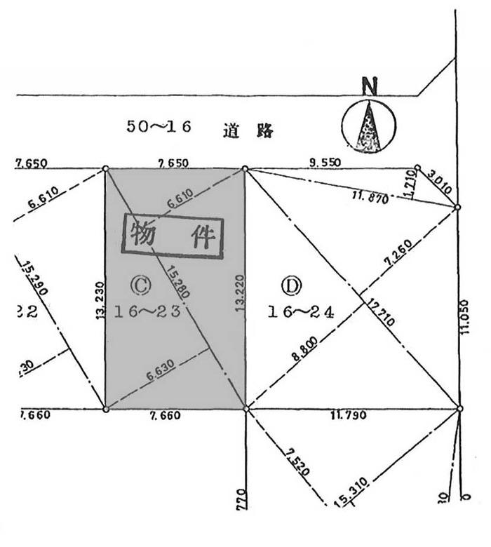 Compartment figure. Land price 11 million yen, Land area 101.15 sq m