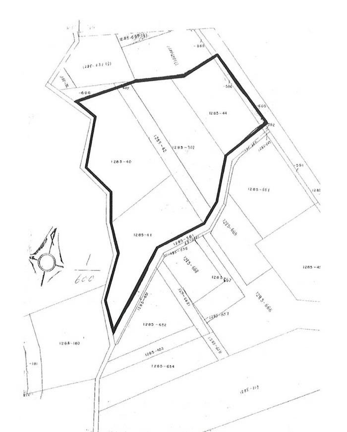 Compartment figure. Land price 21 million yen, Land area 6,646 sq m