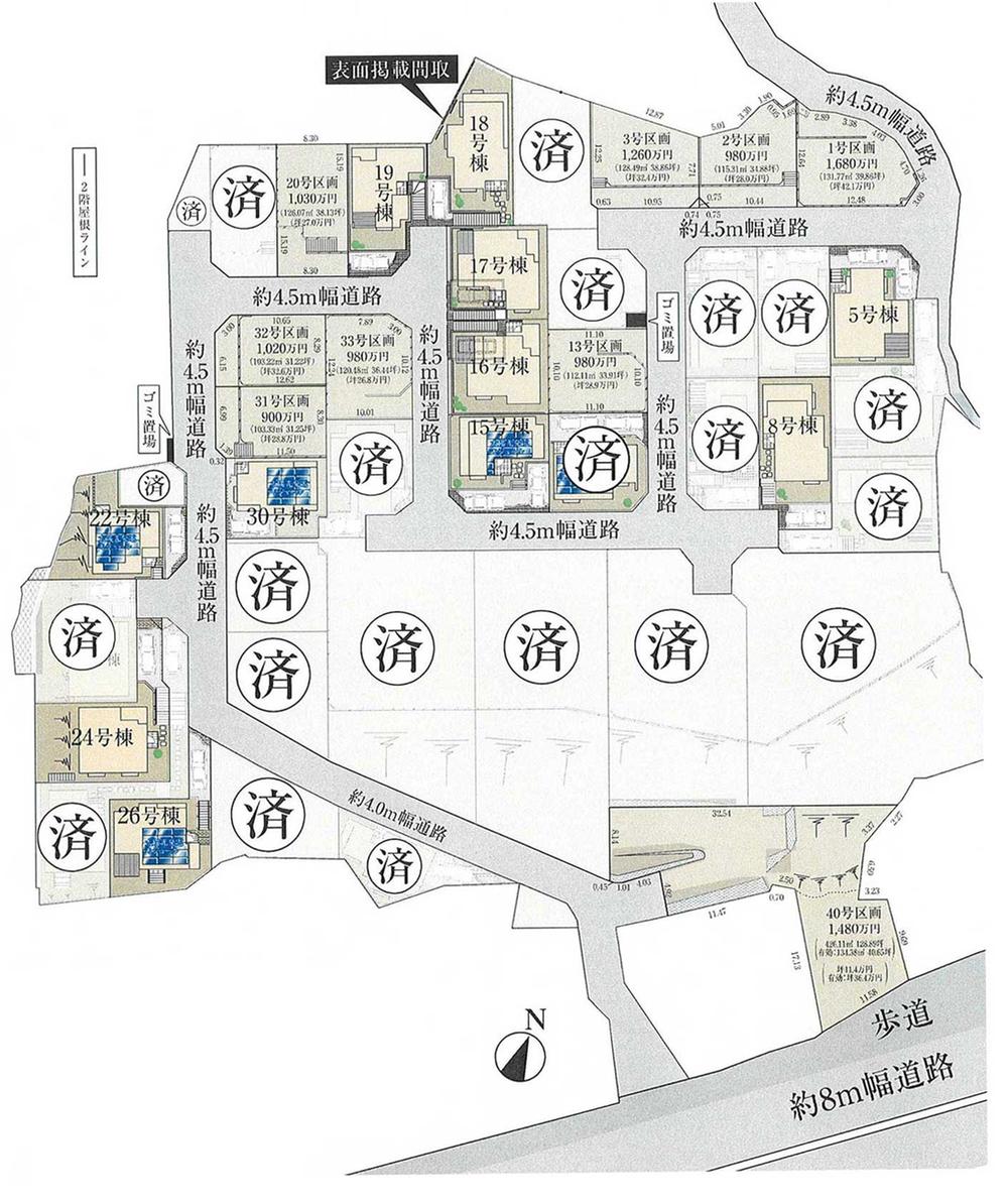 The entire compartment Figure. National Highway 135 Highway close ・ Yugawara Yoshihama coast 450m