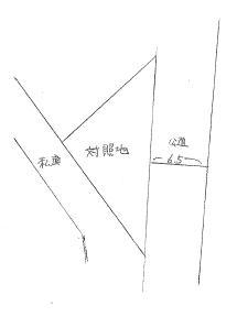 Compartment figure. Land price 3.8 million yen, Land area 127.15 sq m