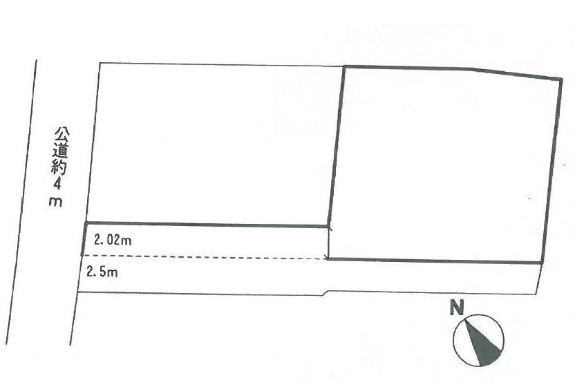 Compartment figure. Land price 17 million yen, Land area 196.55 sq m