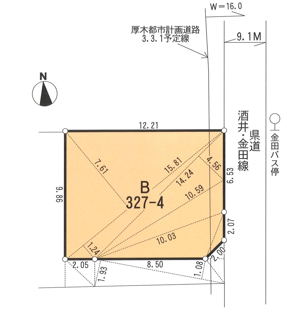 Compartment figure. Land price 13 million yen, Land area 118.56 sq m