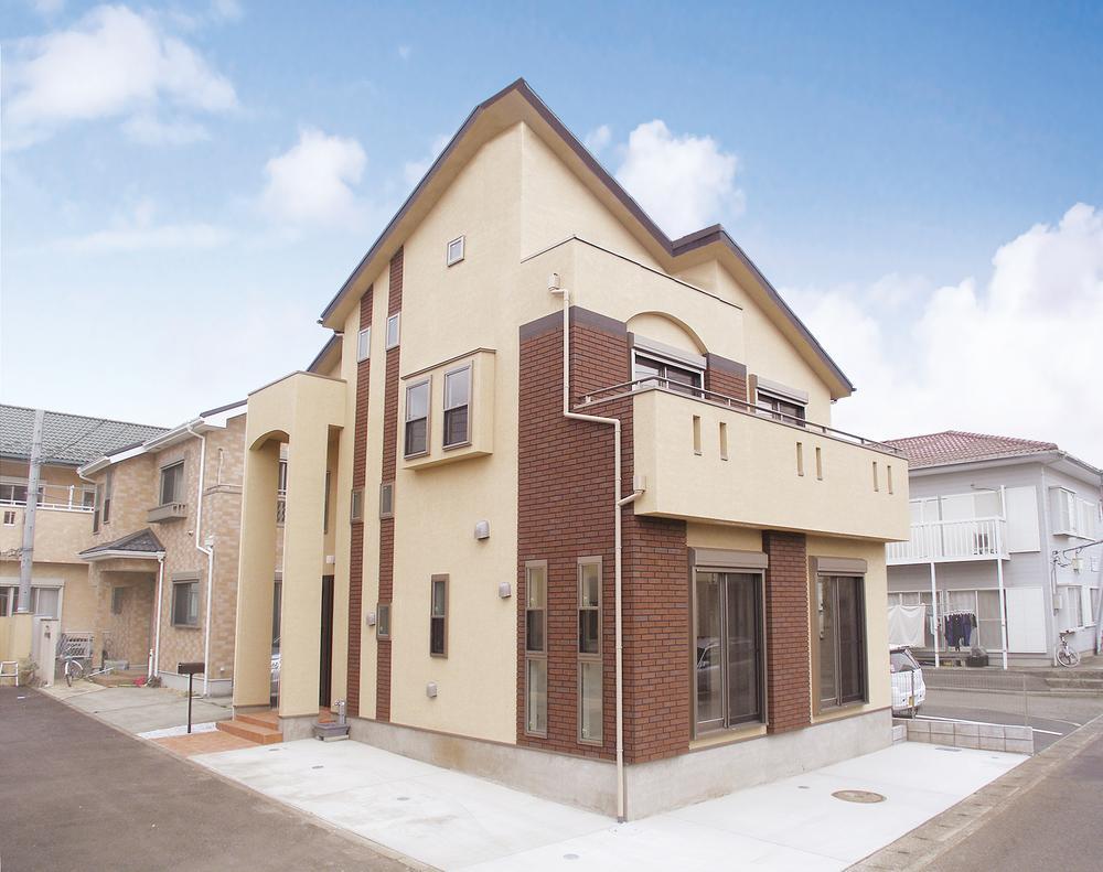 Model house photo. Building construction cases