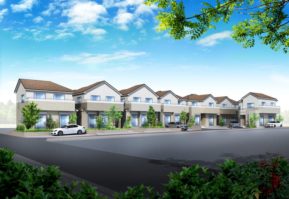 Rendering (appearance). ◎ walking distance from Hon-Atsugi Station, Bus is also accessible ◎ Zento south balcony ☆