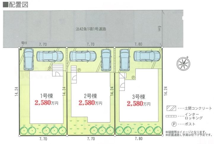 The entire compartment Figure. layout drawing