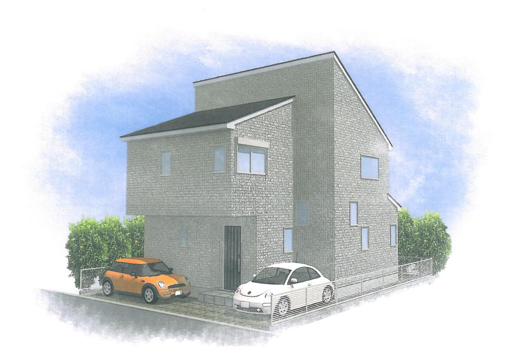 Building plan example (Perth ・ appearance). Building plan example (No. 2 locations) Building Price      13.5 million yen, Building area 99.36 sq m